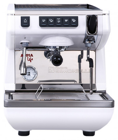 Кофемашина Nuova Simonelli Appia Life 1Gr V белая, высокая группа, автомат — Posudio