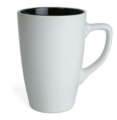 Кружка 300мл белая/черная Merx Team Apollo 37160-П-УЦ — Posudio