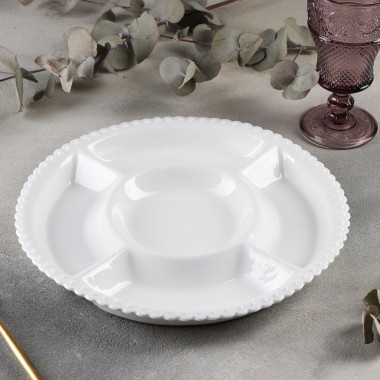 Менажница 5 секций &quot;Лакомка&quot; 30 см — Posudio