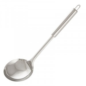 Половник из нерж. стали NIMBUS 31,8*9,6см. овальная ручка с подвесом &mdash; Posudio