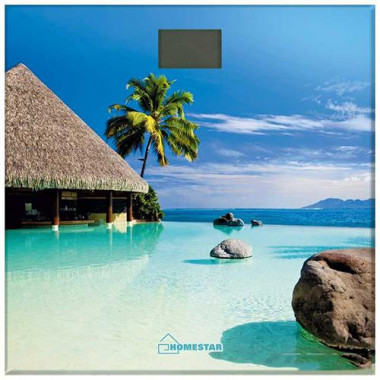 Весы напольные электронные HOMESTAR HS-6001H  (стеклянная поверхность, 180 кг) &mdash; Posudio