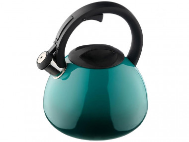 Чайник 2,8л со св индукц. с декором меняет цвет БИРЮЗОВЫЙ (Катунь) — Posudio