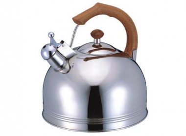 Чайник мет. 4.0л со свистком 4л BH - 9980-4BK &mdash; Posudio