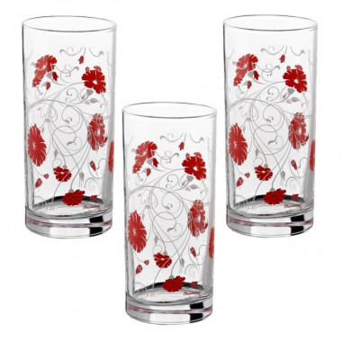 Стакан 3 шт 290 мл Pasabahce Serenade 42402B/D5 — Posudio