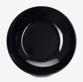 Тарелка  суповая ЛИЛИ БЛЭК 20см &mdash; Posudio