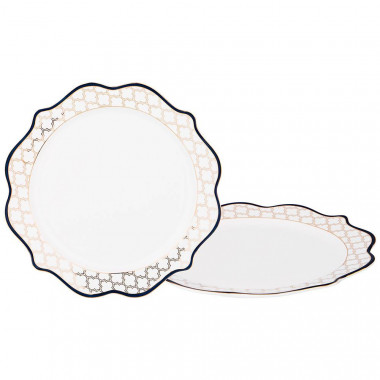 Набор тарелок десер. 2шт 28см &mdash; Posudio