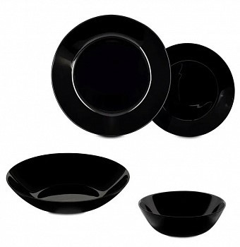 Столовый набор  ЛИЛИ БЛЭК 16пр. &mdash; Posudio