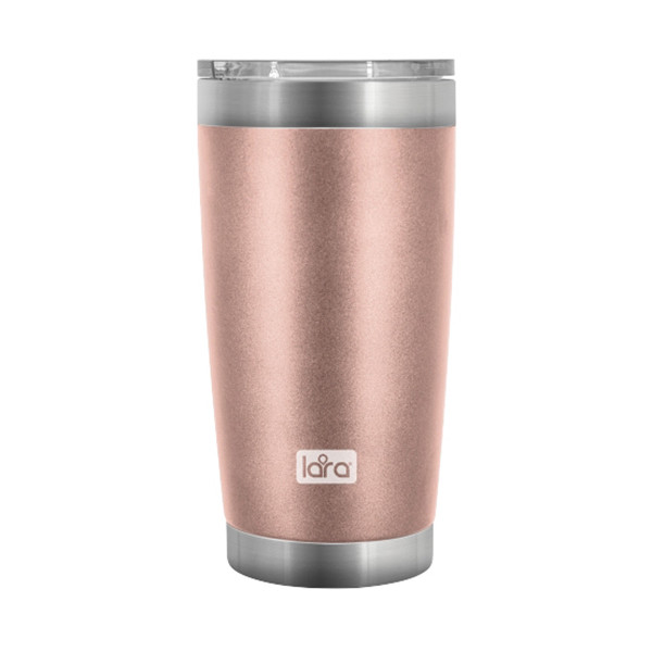Термокружка  LR04-25 LARA  560мл. ROSE GOLD фото 1 — Posudio