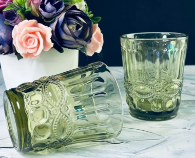 Набор из 6 стаканов 250 мл в под.уп.(х4) Зеленый 588-441 — Posudio