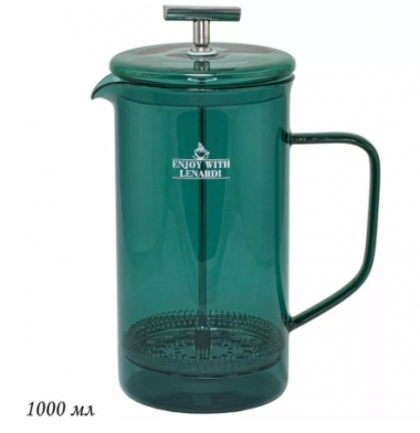 Френч-пресс 1000мл. в под.уп.(х12)Стекло 139-004 &mdash; Posudio