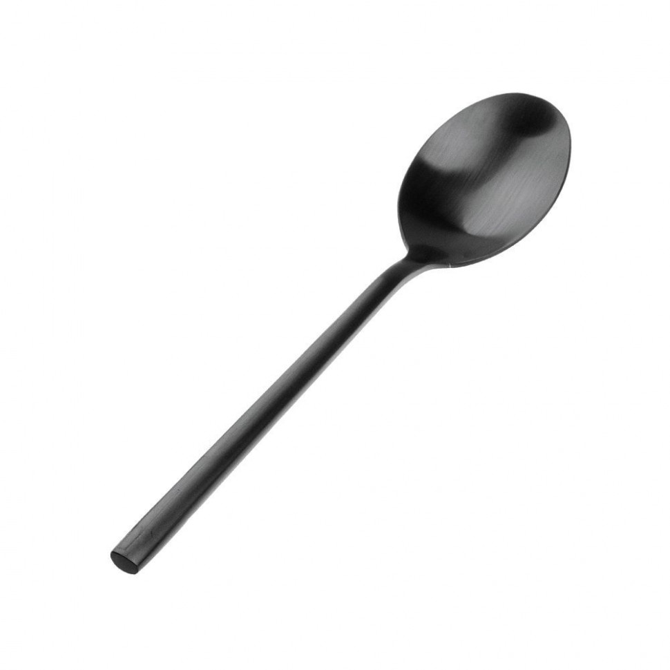 Ложка Black Sapporo 19,5см. столовая фото 1 — Posudio