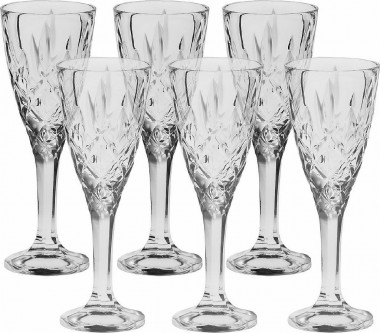 Рюмка для водки, ликера 50мл (6шт) Crystal Bohemia Sheffield 990/10520/0/52820/050609 &mdash; Posudio