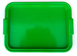 Поднос пластик зеленый 32см — Posudio