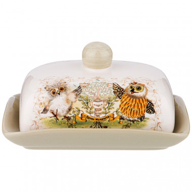 МАСЛЕНКА &quot;ДЕРЕВО МУДРОСТИ&quot; 17*12 СМ. ВЫСОТА=10 СМ. — Posudio