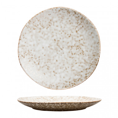 Тарелка 22,5см.  Brown Spider Silk &mdash; Posudio