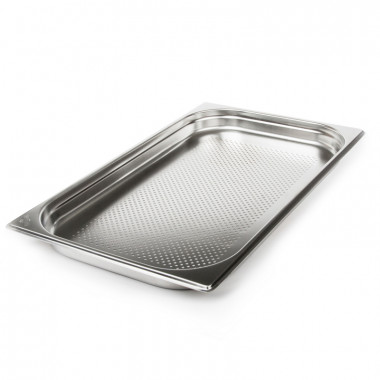 Гастроемкость перфорированная 3*08мм 530*325*40 Luxstahl га65 — Posudio