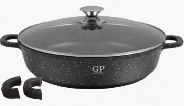 Сотейник 4,1л алюм. с крышкой 28 см GP-2888 &mdash; Posudio