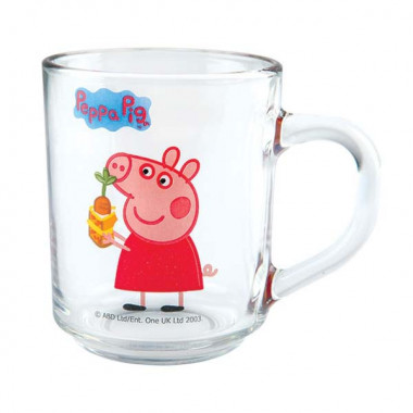 Кружка Свинка Пеппа 250мл морковка — Posudio