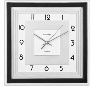 Часы настенные кварцевые ENERGY  модель ЕС-11 квадрат. &mdash; Posudio