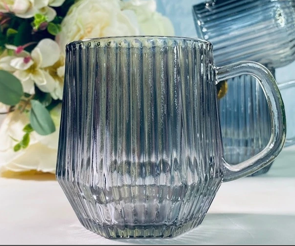 Набор из 6 кружек из цветного стекла в под/упак (х8) 589-071 фото 1 — Posudio