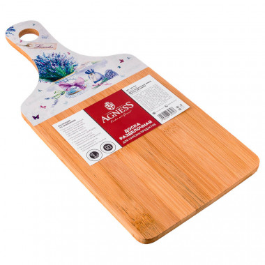 Доска разделочная "Лавандовая весна" &mdash; Posudio