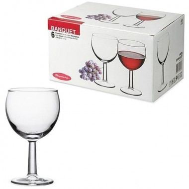 Бокал для вина 195мл Pasabahce Banquet 44435/b/t — Posudio