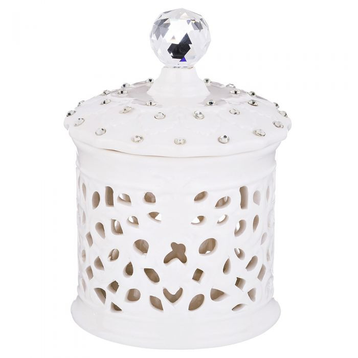 емкость д/сыпуч. продктов"Вуаль"10,5*10,5*14,5см. фото 1 — Posudio