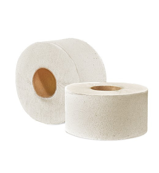 Туалетная бумага однослойная серая осветленная фото 1 — Posudio