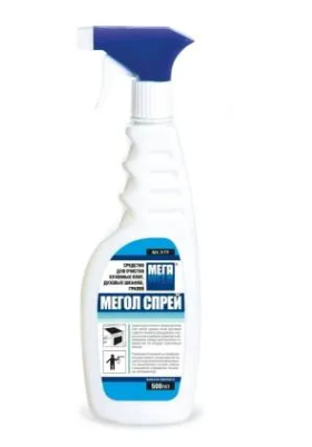 МЕГОЛ Спрей ср-во для очистки кух. плит, духовых шкафов, грилей, 500мл/12 &mdash; Posudio