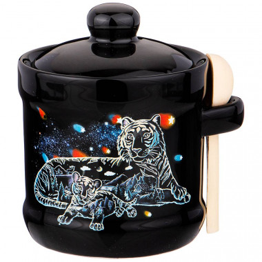 Сахарница с ложкой 330мл. &mdash; Posudio