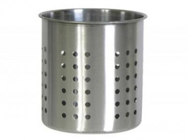 Подставка д/столовых приборов 13*13см. нерж. &mdash; Posudio