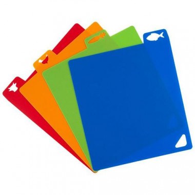 Набор разделочных гибких досок 4 шт. 32,5х27см &mdash; Posudio