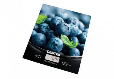 Весы кухон. Centek CT-2462 Голубика &mdash; Posudio