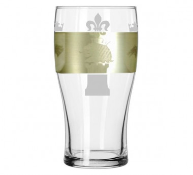 Набор 2 пивных бокала с рис. Геральдика (Гусь Хрусталь) EAM83-1973 — Posudio