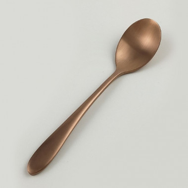 Ложка чайная,медный матовый цвет P.L.&quot;Alessi-Copper&quot; — Posudio