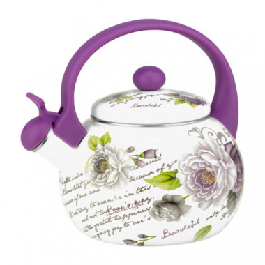 Чайник 2.2л. индукц.дно свист. LARA 00-20 VIOLET &mdash; Posudio