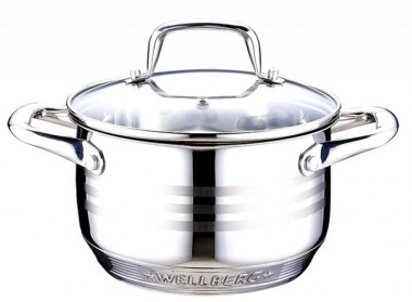 Кастрюля 2,7л инд.капсульн.дно, 1148WB &mdash; Posudio