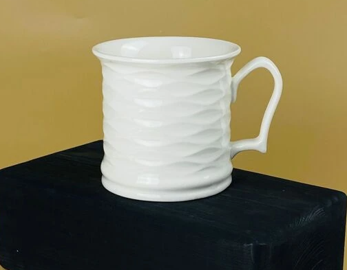 Кружка 420мл BAMBOO в под.уп.(х36)Фарфор 140-183 фото 1 &mdash; Posudio