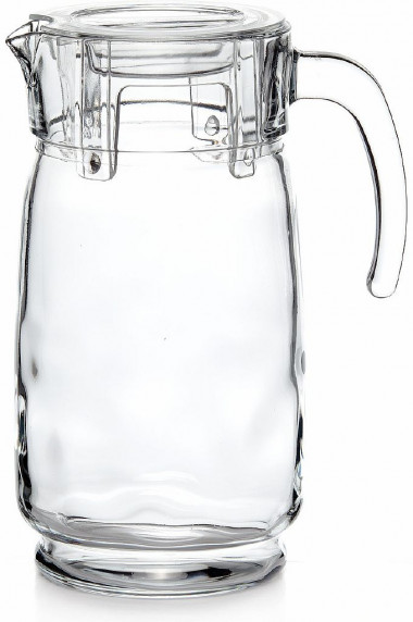 Кувшин 1650мл с прозрачной крышкой Pasabahce Aquatic 43324B &mdash; Posudio