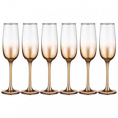 Набор бокалов &quot;Карамельный омбре&quot; 175мл. 6шт. — Posudio