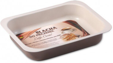 Противень 290*220*60 гладкий SNB Cafe Creme 99051/7 &mdash; Posudio