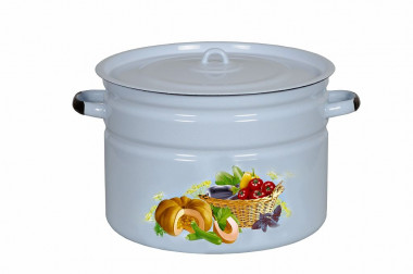 Бак 18л. сер-гол. Экзотика — Posudio