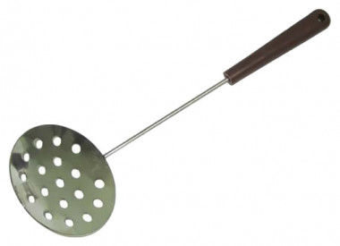 Шумовка нержавеющая с пластиковой ручкой Амет 1с80 — Posudio