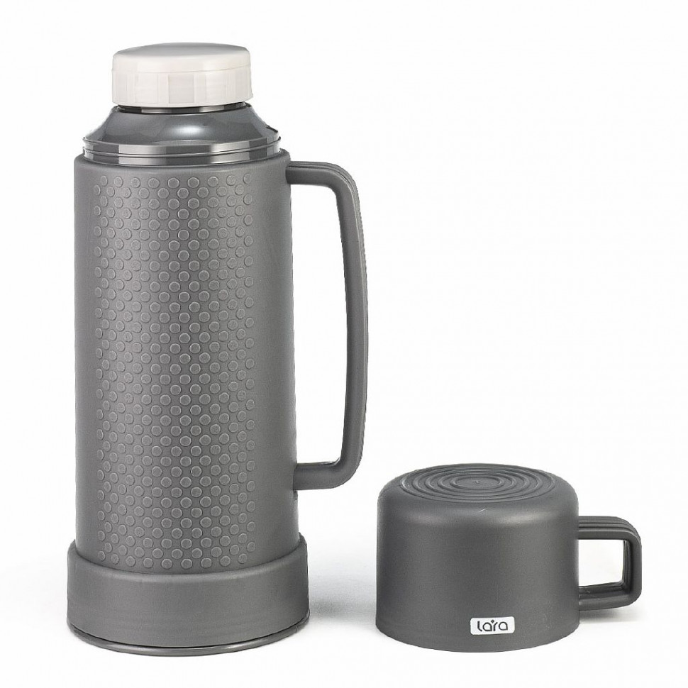 Термос  LR04-82 LARA  1000мл. GRAY фото 1 — Posudio
