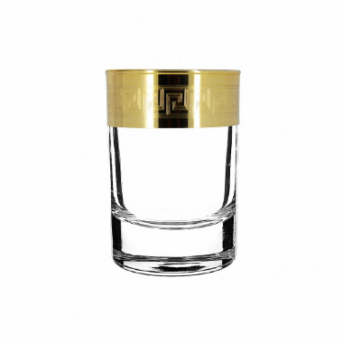 Набор стопок 6пр. с рис.&quot;Версаче Голд&quot; (Гусь Хрустальный) TAV91-837 — Posudio