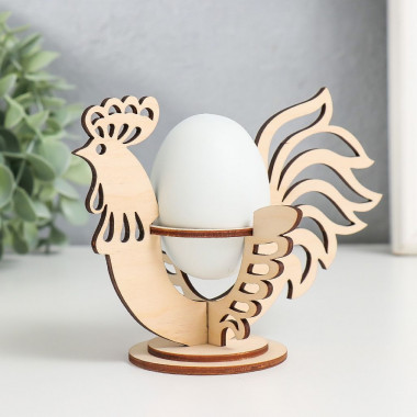 Подставка Пасхальная &quot;Петушок&quot; 14,5х10,3х10 см (набор 5 деталей) — Posudio