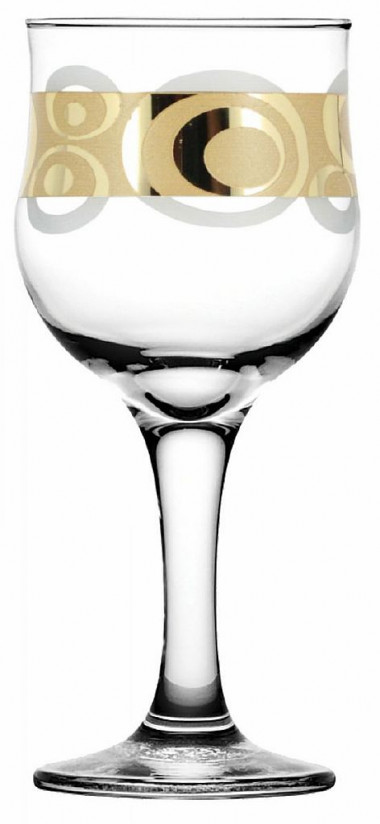 Набор фужеров 6шт &quot; с рис. &quot;Сияние&quot; (Гусь Хрусталь) EAV27-163 — Posudio