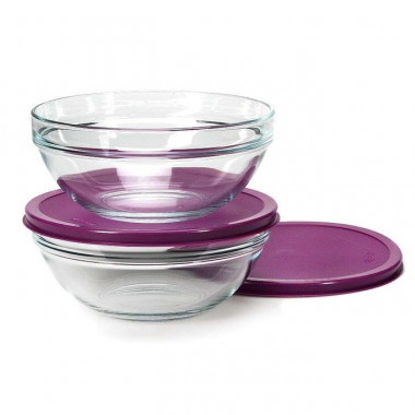 Набор салатников 2 шт 200 мм Pasabahce Chef's 53573BD4 — Posudio