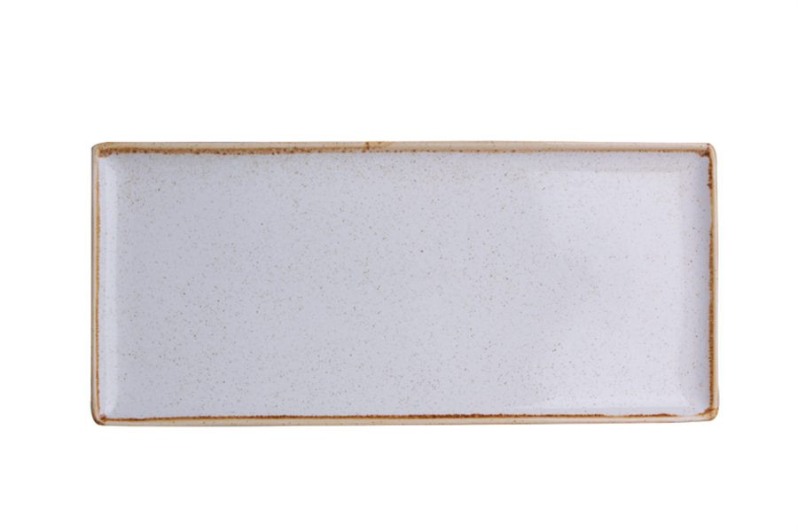 Блюдо прямоугольное 35*16см. Porland Seasons Gri (Серый) 358836 фото 1 — Posudio