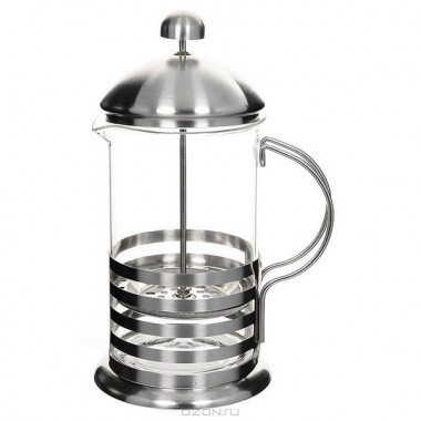 Френч-пресс 1000мл нерж.сталь, BJ02-F1000 — Posudio